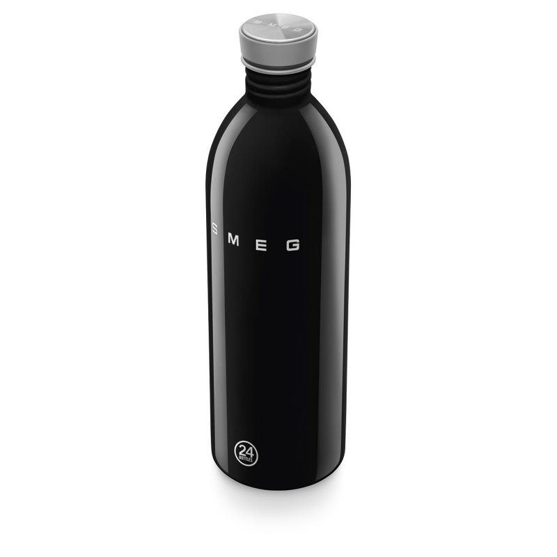 Smeg WBF02BL borraccia Uso quotidiano 1000 ml Acciaio inox Nero