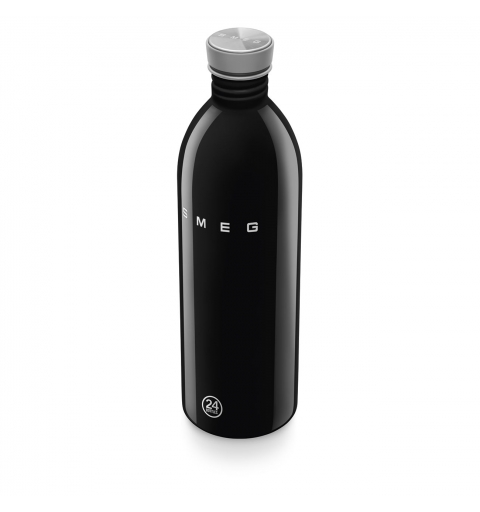 Smeg WBF02BL bidón de agua Uso diario 1000 ml Acero inoxidable Negro