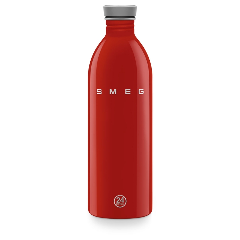 Smeg WBF02RD bidón de agua Uso diario 1000 ml Acero inoxidable Rojo