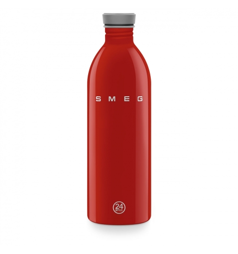 Smeg WBF02RD bidón de agua Uso diario 1000 ml Acero inoxidable Rojo