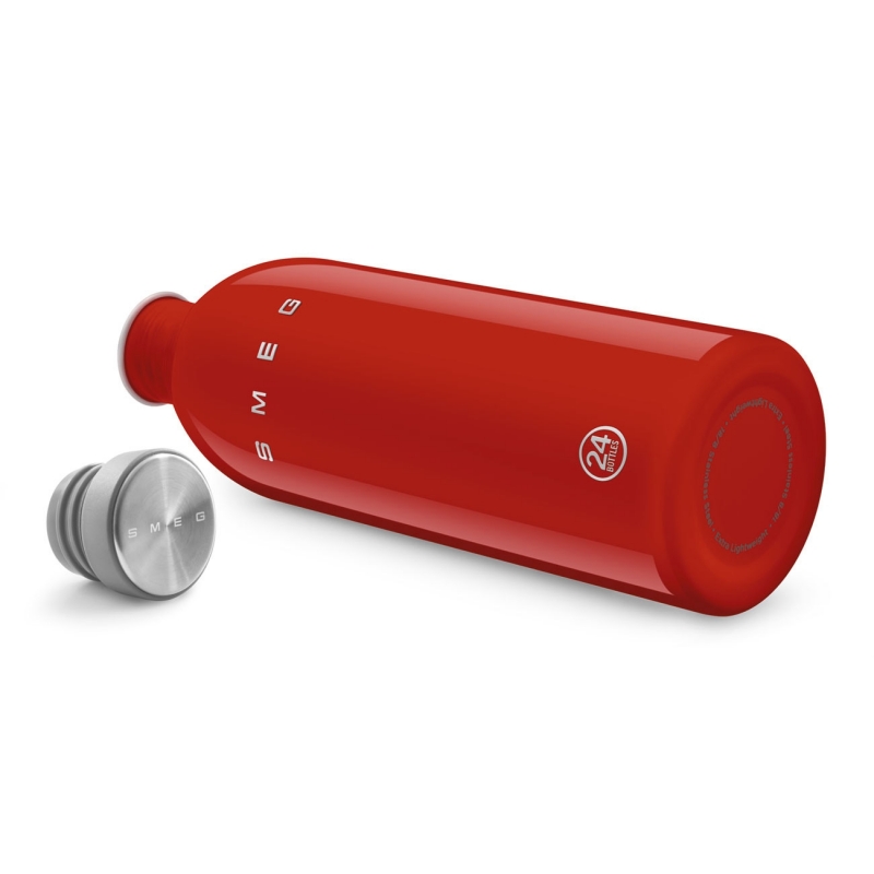 Smeg WBF02RD bidón de agua Uso diario 1000 ml Acero inoxidable Rojo