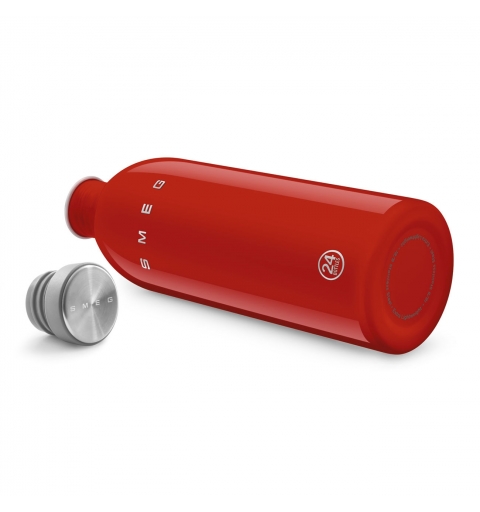 Smeg WBF02RD borraccia Uso quotidiano 1000 ml Acciaio inox Rosso