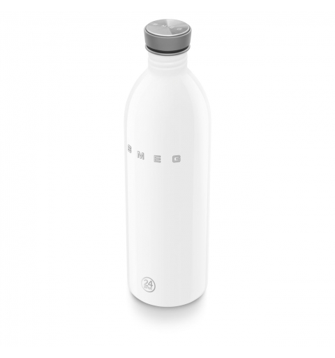 Smeg WBF02WH borraccia Uso quotidiano 1000 ml Acciaio inox Bianco
