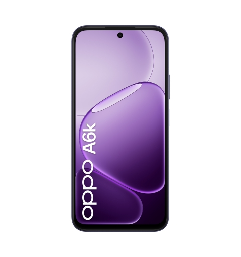 OPPO A6k 17,1 cm (6.75") Dual-SIM Android 15 4G USB Typ-C 4 GB 256 GB 6100 mAh Schwarz