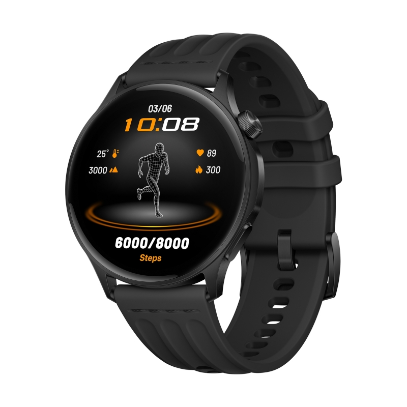 OPPO Watch S 3,71 cm (1.46") AMOLED 45 mm Digital 464 x 464 Pixeles Pantalla táctil Negro Wifi GPS (satélite)