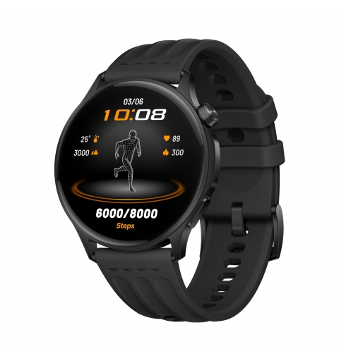 OPPO Watch S 3.71 cm (1.46") AMOLED 45 mm Digital 464 x 464 pixels Touchscreen Black Wi-Fi GPS (satellite)