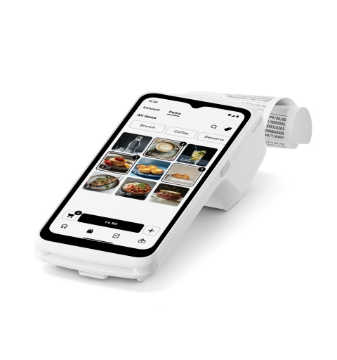 SumUp Terminal lecteur de cartes à puce USB Wi-Fi + 4G Blanc