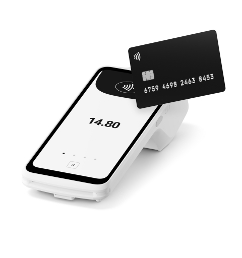 SumUp Terminal lector de tarjeta inteligente USB Wi-Fi + 4G Blanco