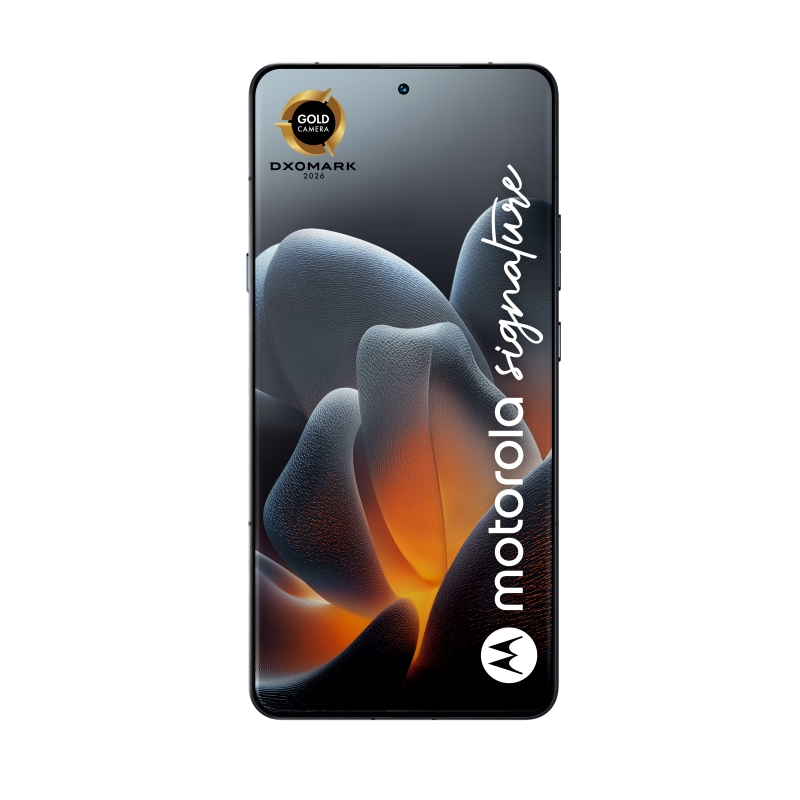 Motorola signature 17,2 cm (6.78") Double SIM Android 16.0 5G USB Type-C 16 Go 512 Go 5200 mAh Bleu foncé