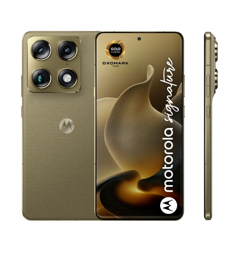 Motorola signature 17,2 cm (6.78") SIM doble Android 16.0 5G USB Tipo C 16 GB 512 GB 5200 mAh Oro