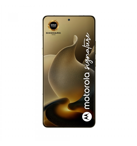 Motorola signature 17,2 cm (6.78") SIM doble Android 16.0 5G USB Tipo C 16 GB 512 GB 5200 mAh Oro