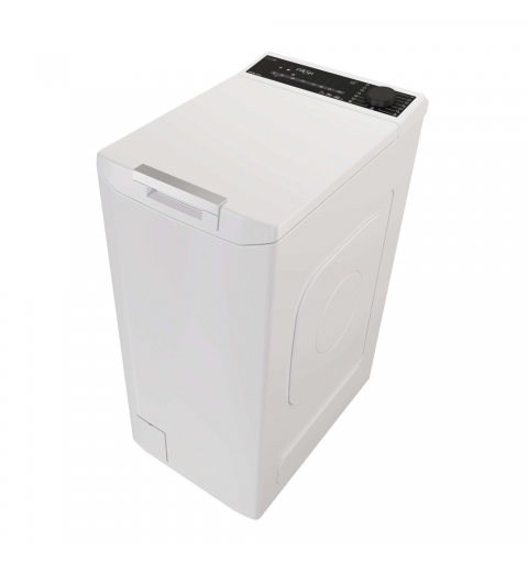 Haier T Series 7, Lavatrice Carica dall'alto 7 KG, 15% più efficente della classe A, 1200 giri, Bianco, Inverter, Vapore,