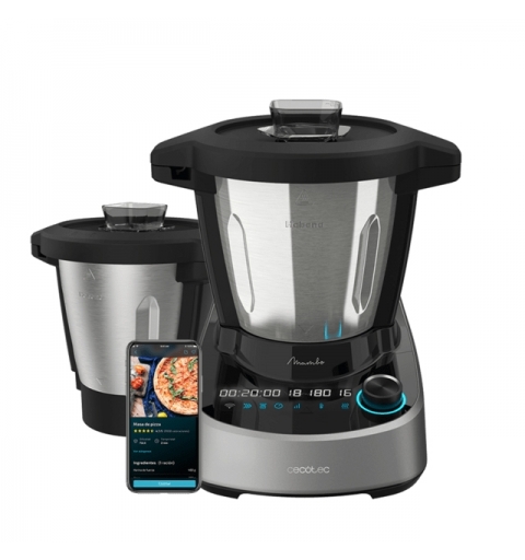 Cecotec Mambo 11090 Habana 1600 W 3,3 L Negro, Acero inoxidable