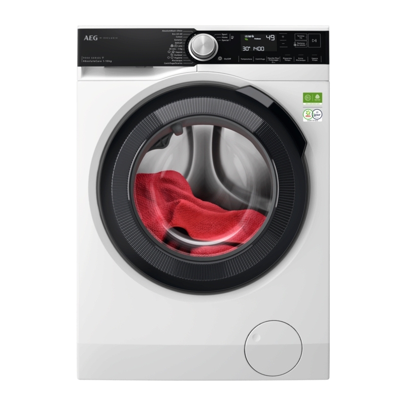 AEG Serie 9000 XLR9FBGA10SY washing machine Front-load 10 kg 1351 RPM White