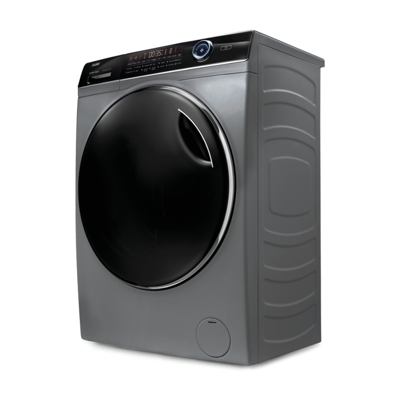 Haier SuperDrum, Lavatrice Carica Frontale 15 KG, Classe A, 1400 giri, Antracite, Inverter, Refresh, HW150BP14986ESIT