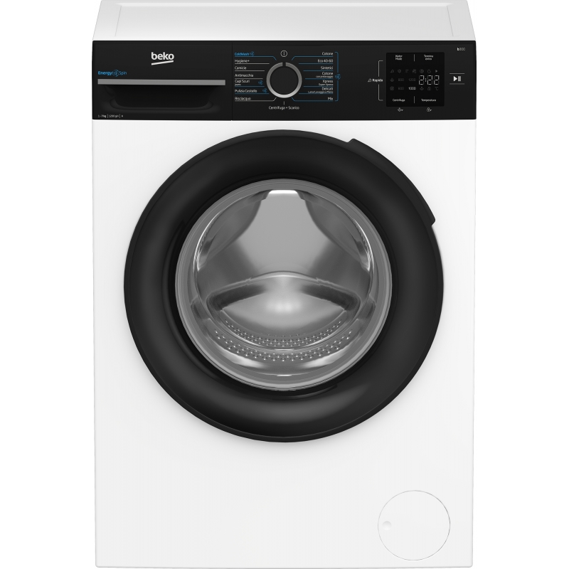 Beko b300 BMWSEP7126EB lavadora Carga frontal 7 kg 1200 RPM Blanco