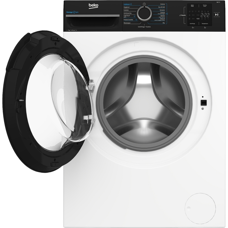 Beko b300 BMWSEP7126EB lavadora Carga frontal 7 kg 1200 RPM Blanco