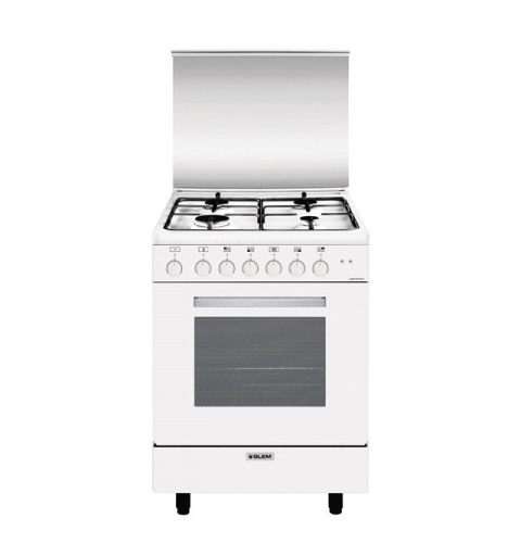Glem Gas A654MX6 cooker Freestanding cooker Electric White