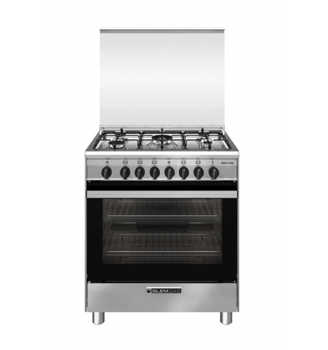 Glem Gas SA765MI6 cooker Freestanding cooker Electric Stainless steel