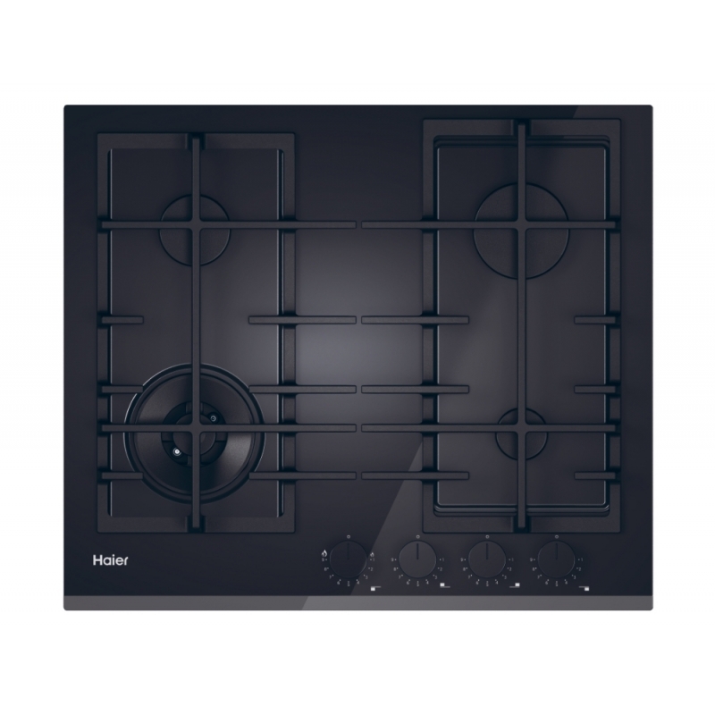 Haier Series 4 HAVG6BF4TB-PB Noir Intégré 60 cm Gaz 4 zone(s)