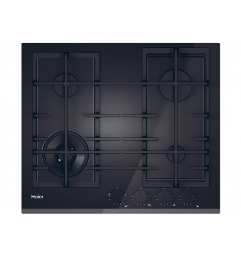 Haier Series 4 HAVG6BF4TB-PB Black Built-in 60 cm Gas 4 zone(s)