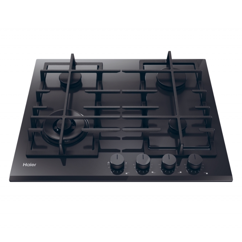 Haier Series 4 HAVG6BF4TB-PB Nero Da incasso 60 cm Gas 4 Fornello(i)