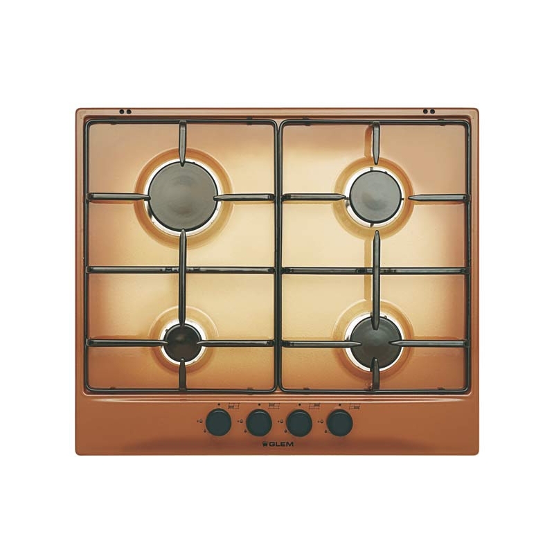 Glem Gas GT64TF Kochfeld Braun Integriert 60 cm Gaskochfeld 4 Zone(n)