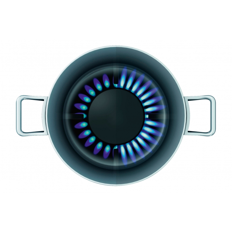 Beko HIML 95225 SXE Edelstahl Integriert 90 cm Gaskochfeld 5 Zone(n)