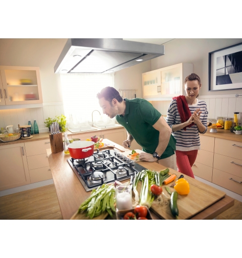 Beko HIML 95225 SXE Edelstahl Integriert 90 cm Gaskochfeld 5 Zone(n)