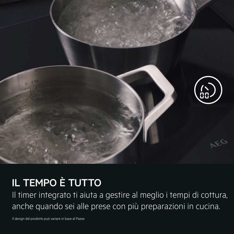 AEG TO64IM0BIB Piano cottura ad induzione Serie 6000 MultipleBridge 60 cm