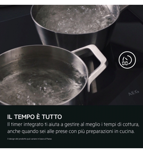 AEG TO64IM0BIB Black Built-in 60 cm Zone induction hob 4 zone(s)