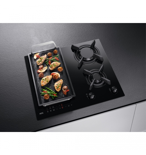 AEG CN071436DH Black Built-in 60 cm Combi 4 zone(s)