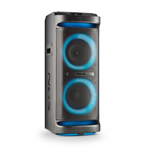 NGS WILD SPACE 2 Tragbarer Stereo-Lautsprecher Schwarz 400 W