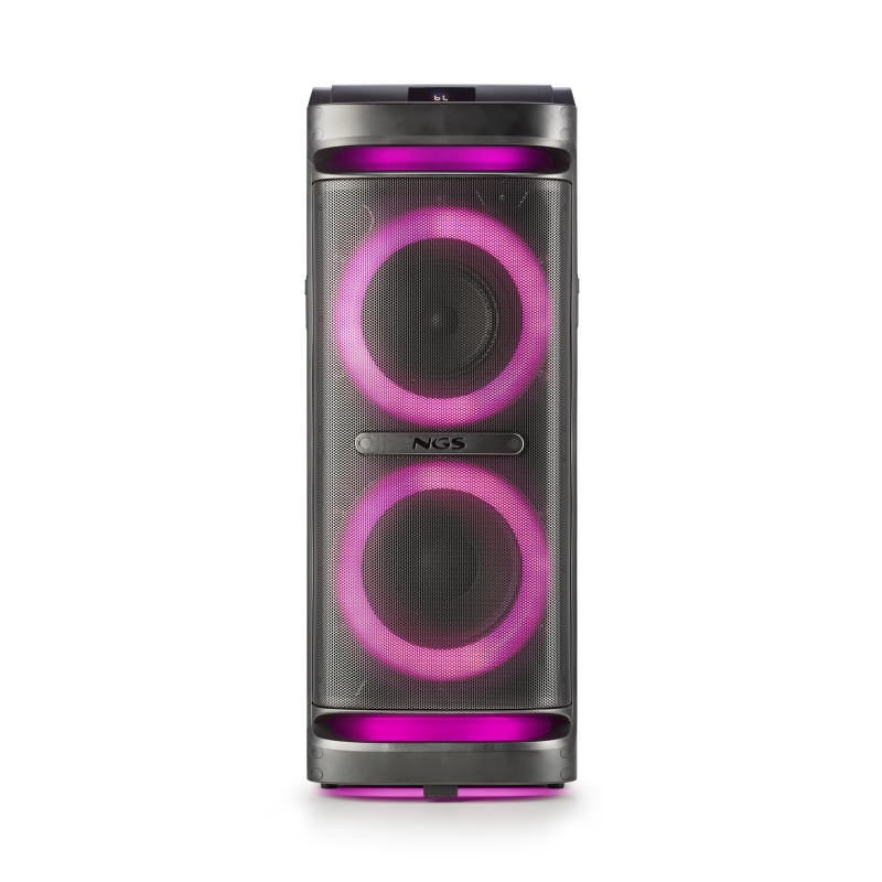 NGS WILD SPACE 2 Stereo portable speaker Black 400 W