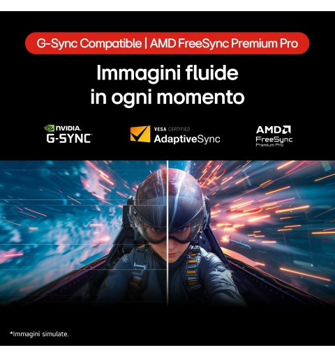 LG 27GX700A-B pantalla para PC 67,3 cm (26.5") 2560 x 1440 Pixeles Quad HD OLED Negro