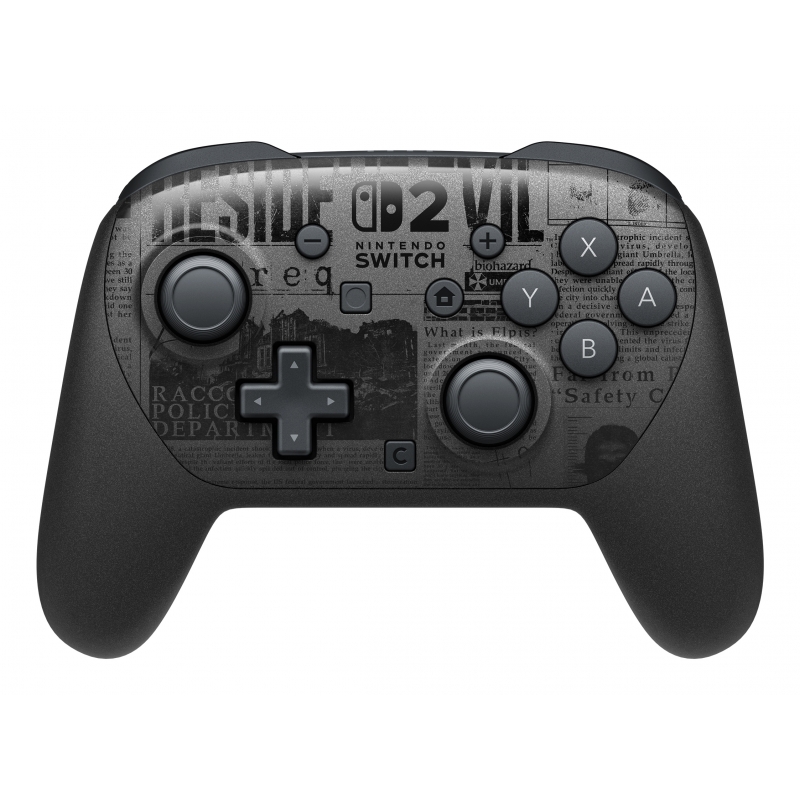 Nintendo Switch 2 Pro Controller - Resident Evil Requiem Edition Black Bluetooth Gamepad Analogue Digital Nintendo Switch 2