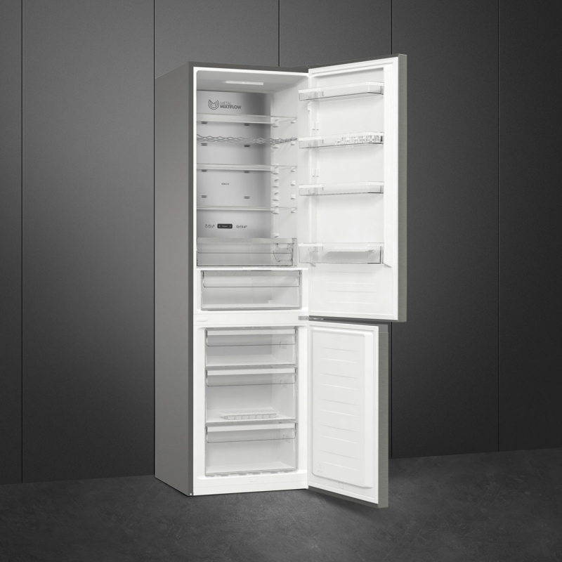 Smeg RC21XDNMC nevera y congelador Independiente 361 L Acero inoxidable