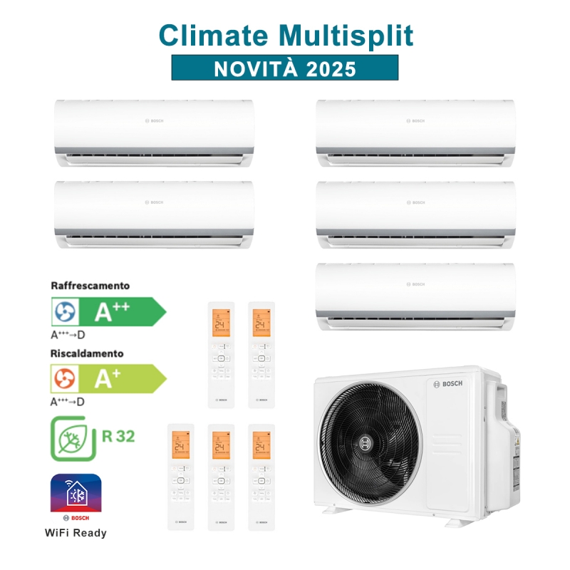 BOSCH CL5000M 125/5 E Set...