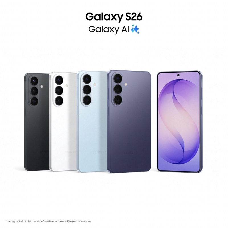 Samsung Galaxy S26 16 cm (6.3") SIM doble Android 16.0 5G USB Tipo C 12 GB 256 GB 4300 mAh Azul