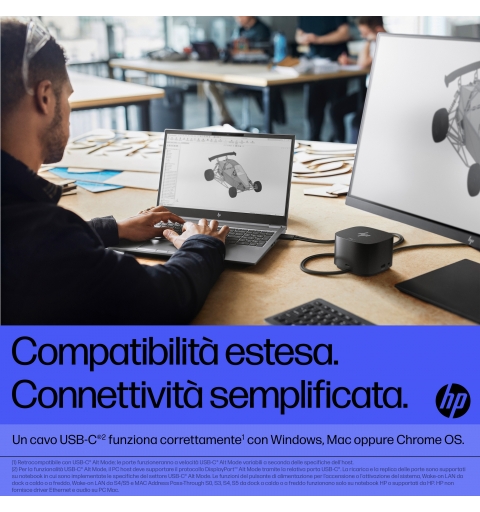 HP Thunderbolt Dock 280W G4 w Combo Cable