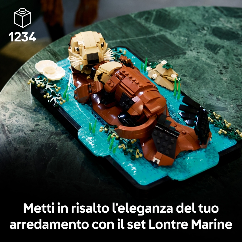 LEGO Ideas Les loutres câlines