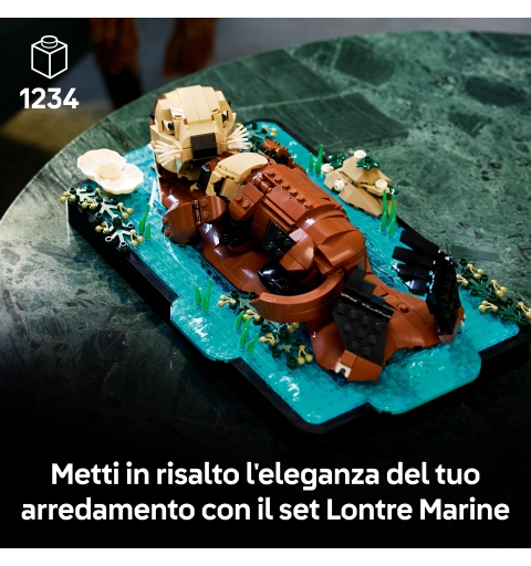 LEGO Ideas Les loutres câlines
