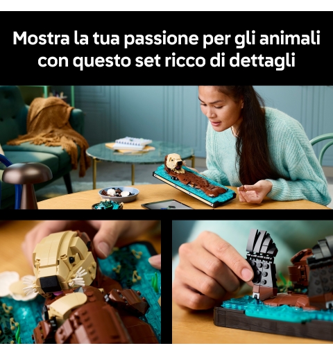 LEGO Ideas Schwimmende Otter