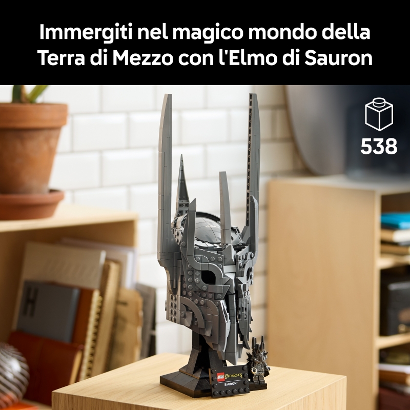 LEGO ICONS Il Signore degli Anelli Elmo di Sauron