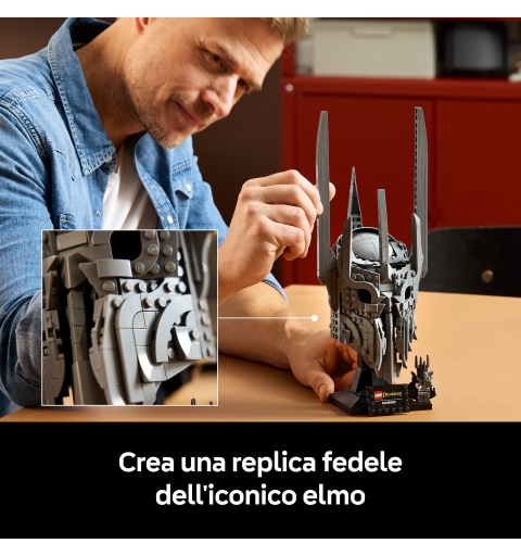 LEGO ICONS El Señor de los Anillos Casco de Sauron