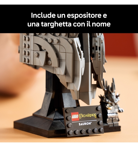 LEGO ICONS Le Seigneur des Anneaux le casque de Sauron