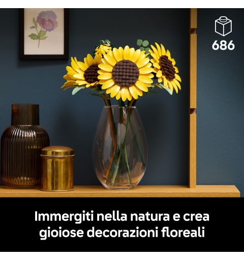 LEGO Botanicals Le bouquet de tournesols