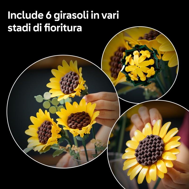 LEGO Botanicals Bouquet di girasoli