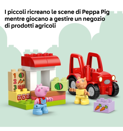 LEGO DUPLO Trattore e mercato