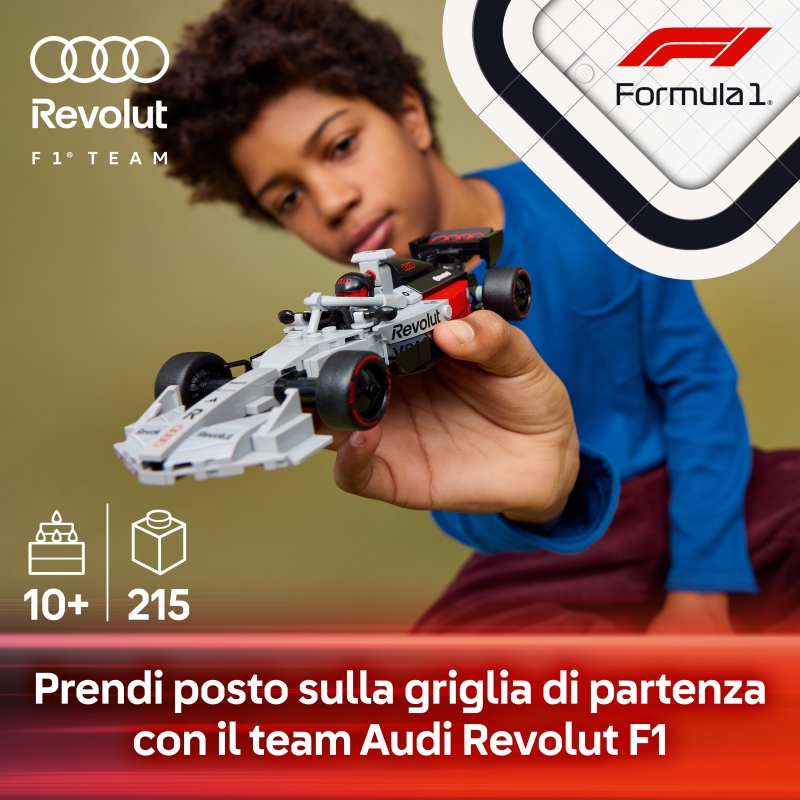 LEGO Speed Champions Voiture de course Audi Revolut F1® Team R26